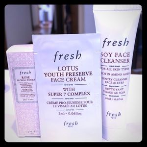 Fresh skincare samples